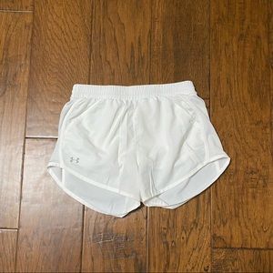 White under armor shorts size XS